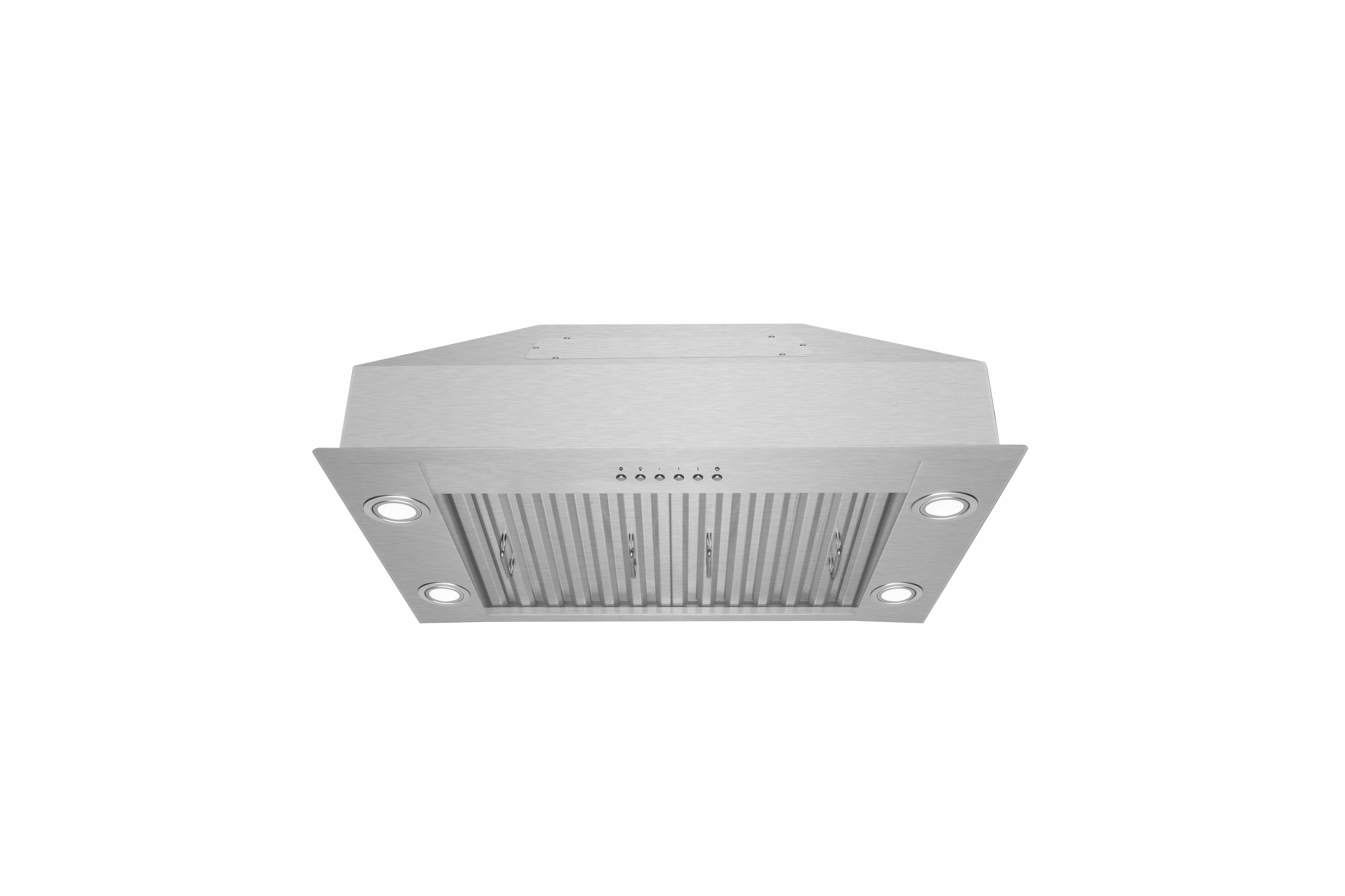 JILU New Electric Large SuctionAutomatic Cleaning Stainless Steel insert Kitchen Range Hood for Household Use