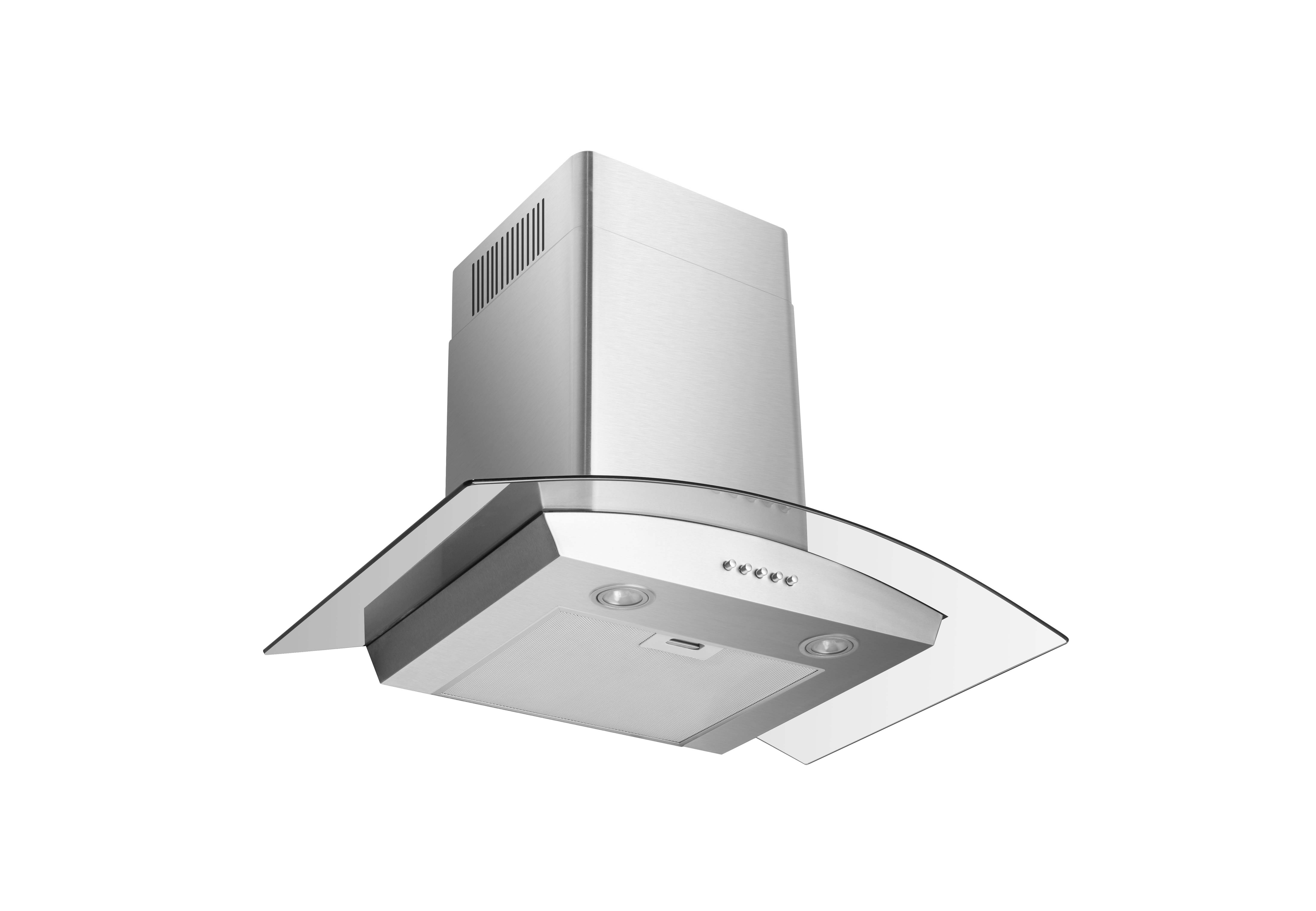 Hotte de cuisine électrique murale en acier inoxydable de 30