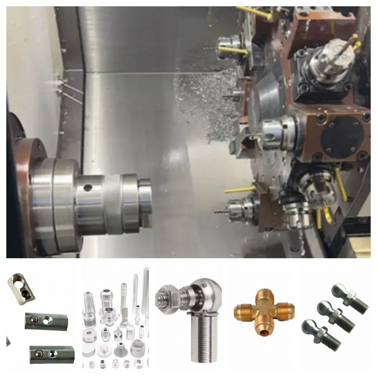What are the differences between CNC turning processing and CNC milling processing? 