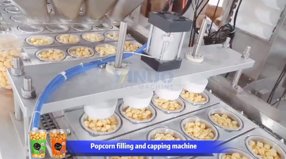 Popcorn packaging machine