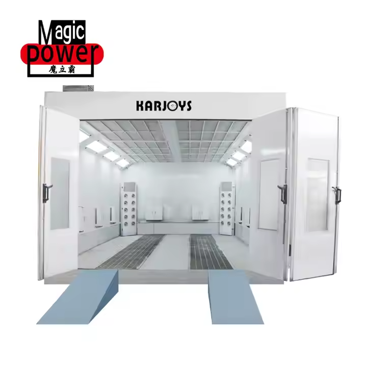Understanding different types of auto paint booths.