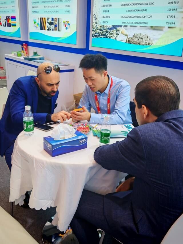 Jiangsu Baicheng Chemical Technology Showcases Expertise and Strengthens Global Partnerships at CHINACOAT 2025​-3