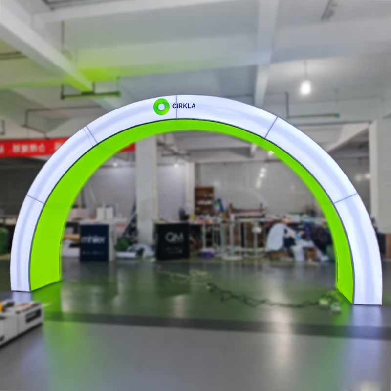 Exhibition Fabric Arch Fabric Banner Stand Tension Fabric Backdrop Display 