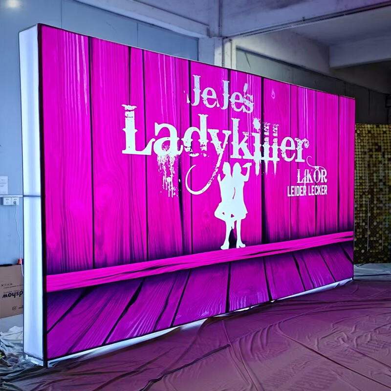 Big Size 10ft*10ft/10ft*20ft Tension Fabric Backlit LED Display Backdrop
