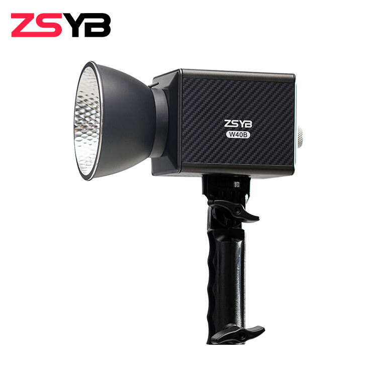 ZSYB Hot Sale Outdoor Portable Handheld APP Control CRI96 Dimmable 40watt Led Fill Camera Video Photography Light