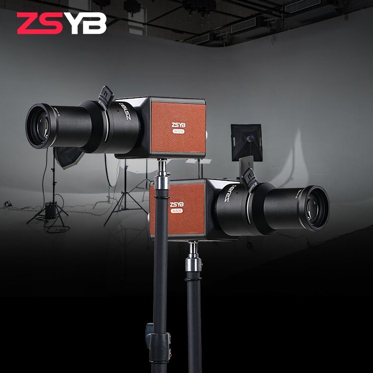 ZSYB YF-60 MINI Mount Metal Optical Condenser Gobo Projector for Photography Spot Light Snoot