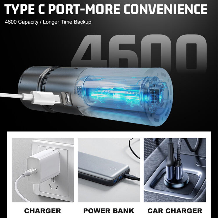 4 Light Colors with 1/4'' Thread Camera Flashlight 4600MAH 25w Mini Rechargeable Ambient Photography Lighting