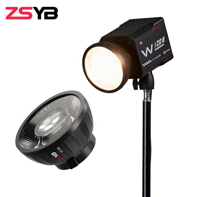 ZSYB YF-80 Mini Mount Fresnel Lens for Video Photographic Lighting Accessories