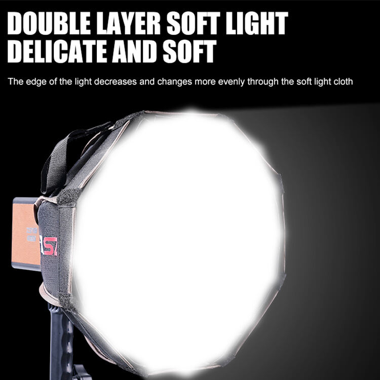 ZSYB New Arrival Mini Size 30cm Deep Softbox Diffuser Camera Lighting Kit for W80B Photography Light