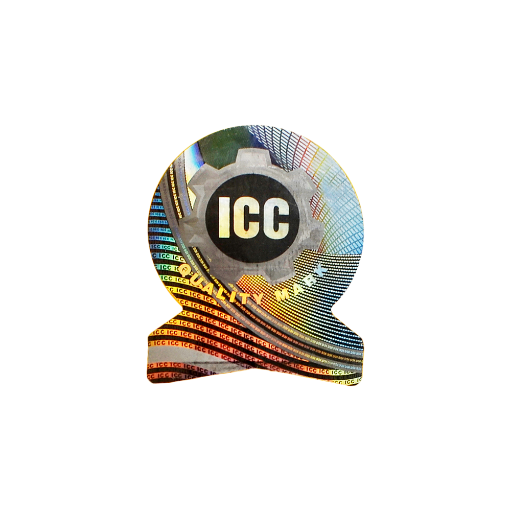 Special Shape Emboss Anti-counterfeit Hologram with Honey Comb Tamper-evident