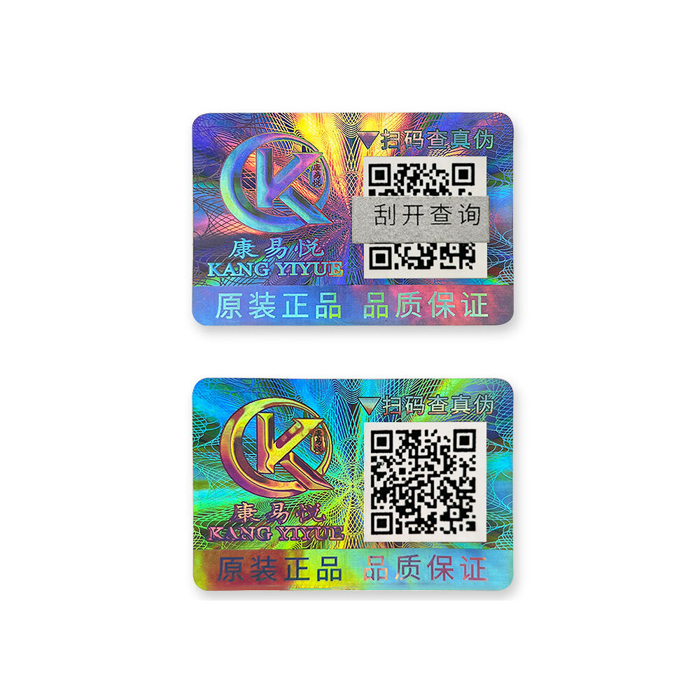 3D Anti-counterfeiting Authenticity Hologram Sticker