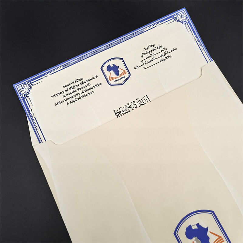 Certificati di Sicurezza prodotti per un'università in Libia.