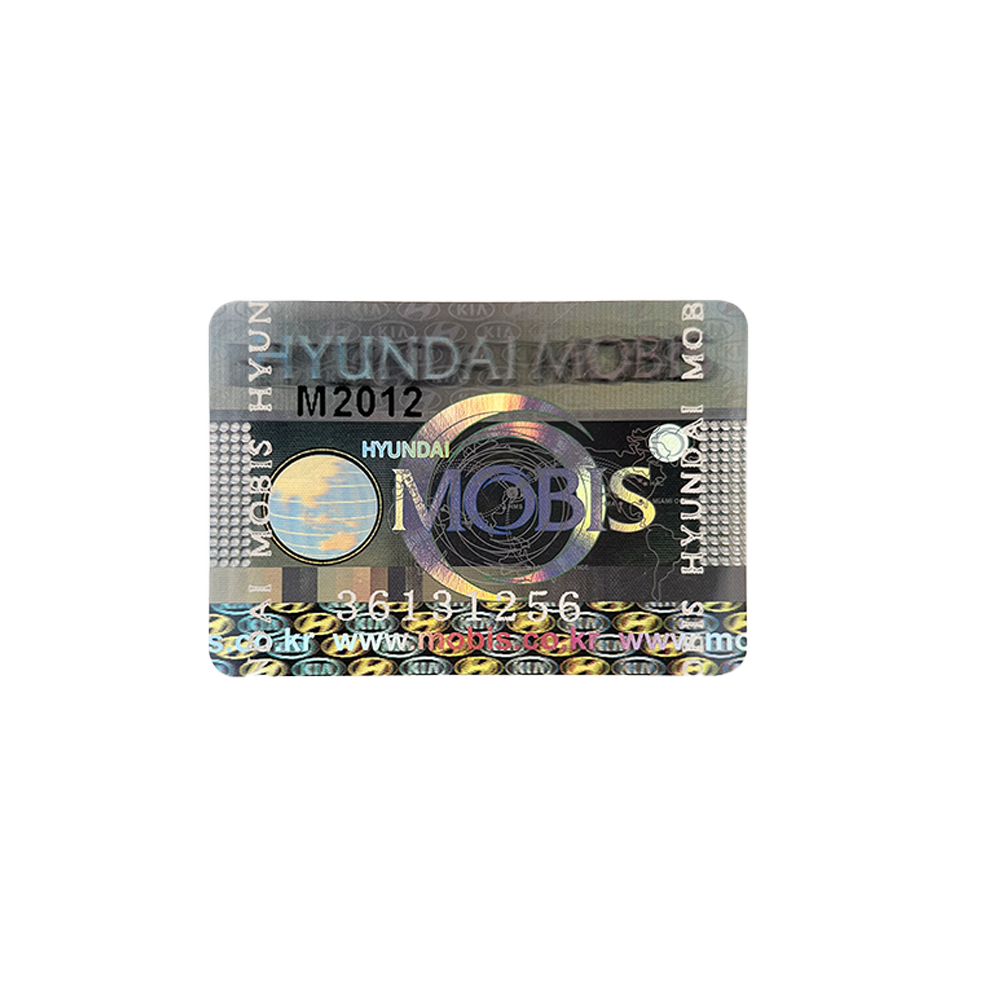 Hologram Security Laser Code Sticker for High Counterfeiting Security Equipment 