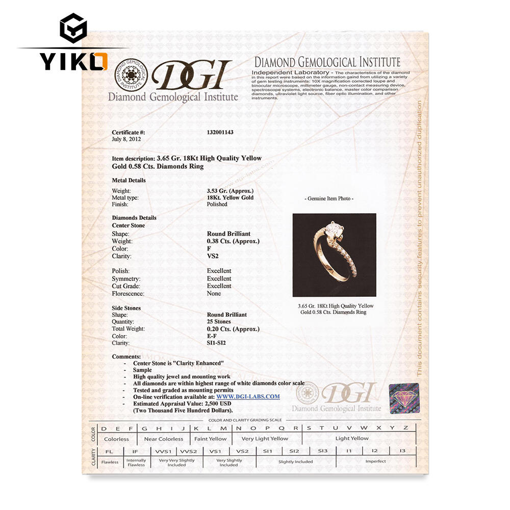 anti counterfeit certificate paper of authentic for collection-2