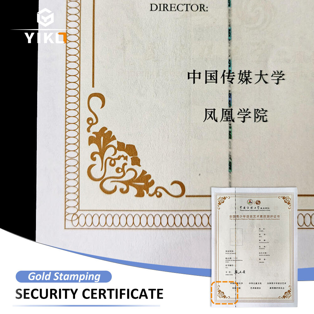 anti counterfeit degree certificate paper for college-2