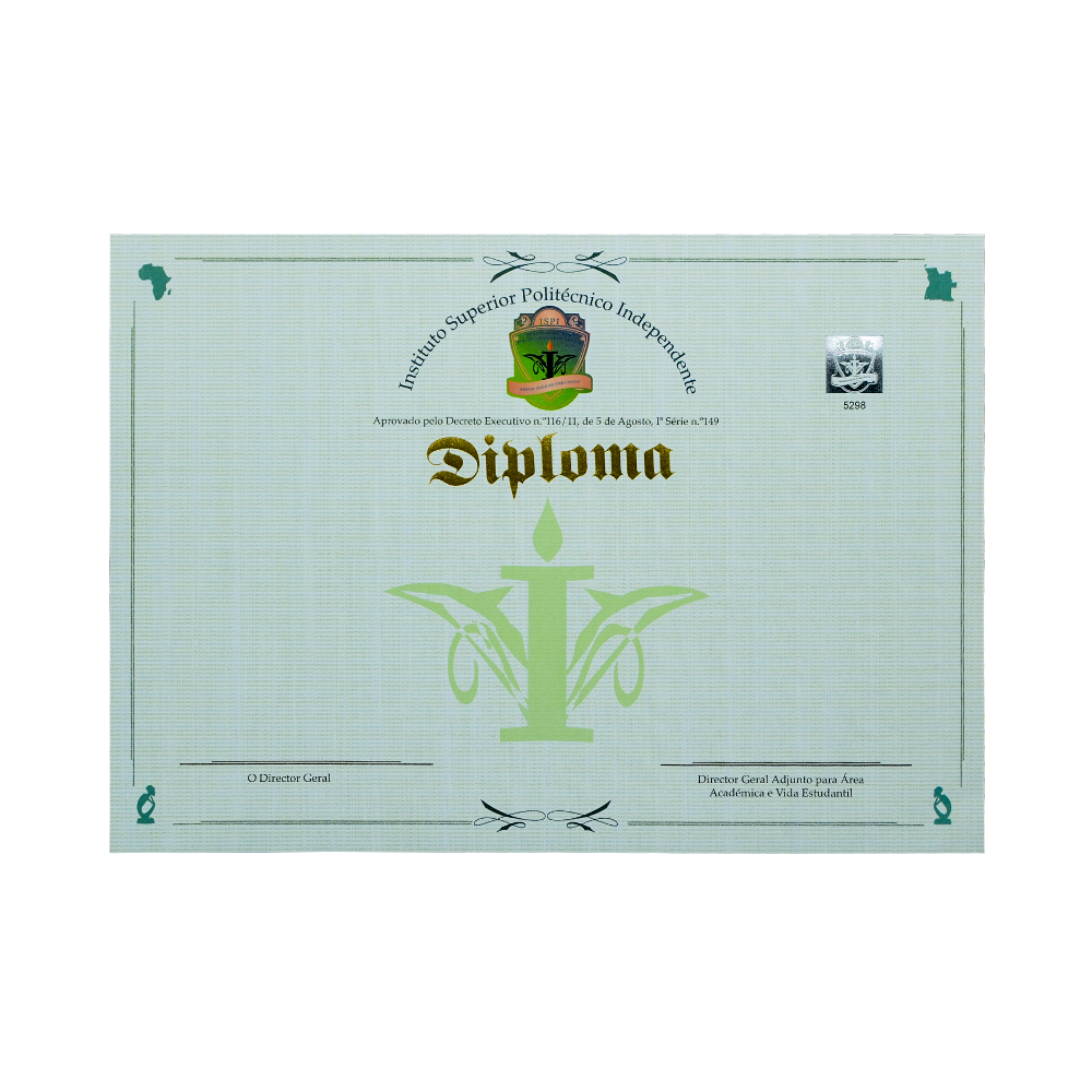 Anti-Counterfeit Diploma Certificate Paper for College