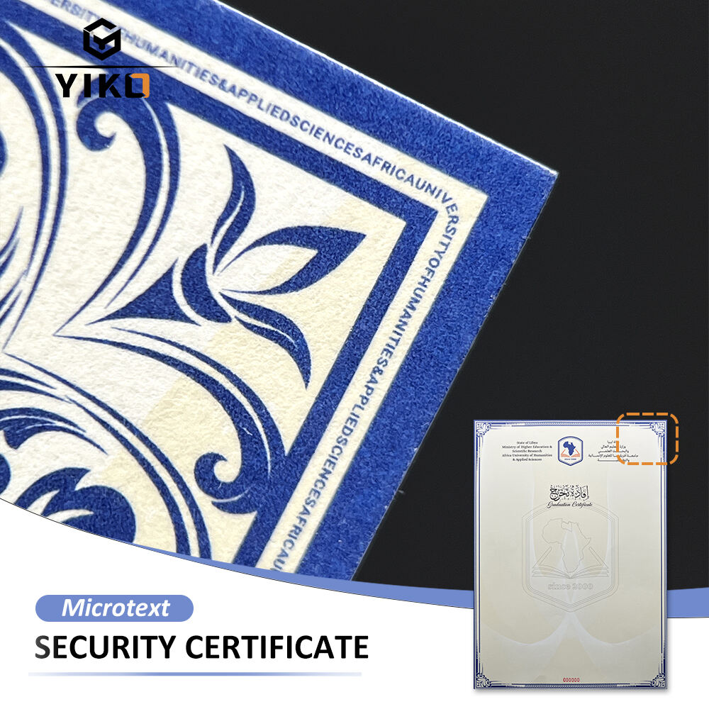 anti counterfeit degree certificate paper for college-3