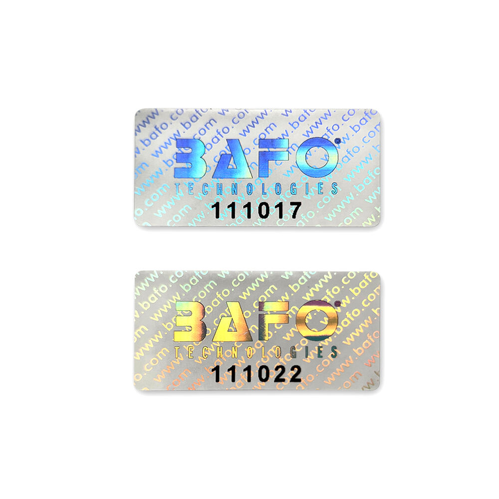 3D Anti-counterfeiting Authenticity Hologram Sticker