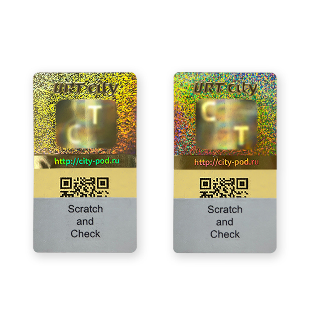 Yiko Custom Holographic Stickers Create Your Own QR Code and Barcode Sticker Printing Labels for Smart Watch