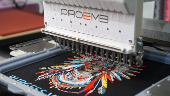 Making embroidery smarter, Proemb weaves global business with you