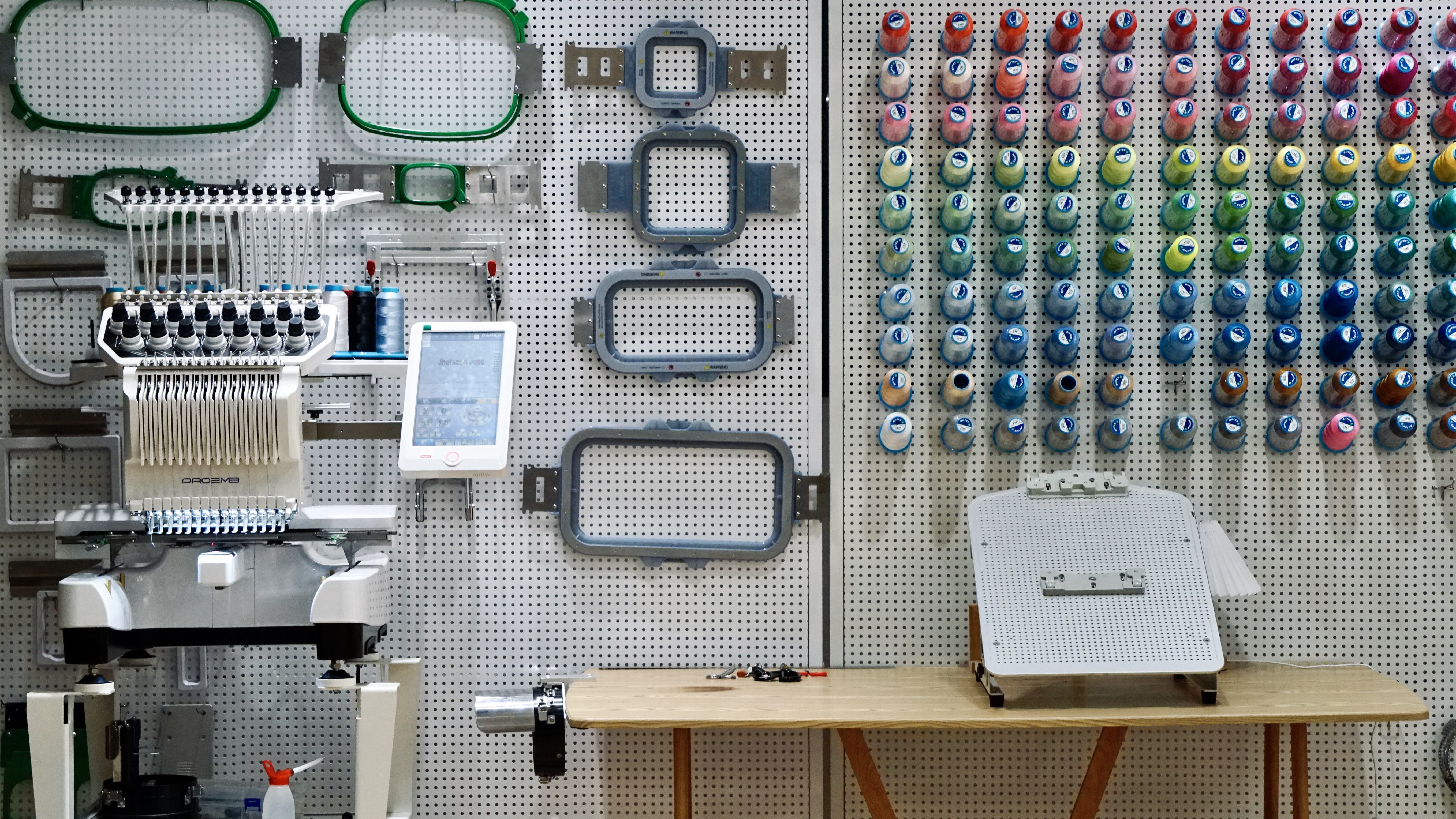 Embroidery Machine Parameter Selection