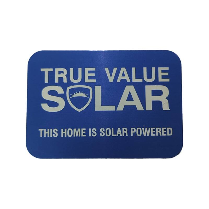 Blue Anodized Aluminum Stainless Steel  UV Printing Silk Screen Offset Printing Metal Brand Name Raised Metal logo Plate