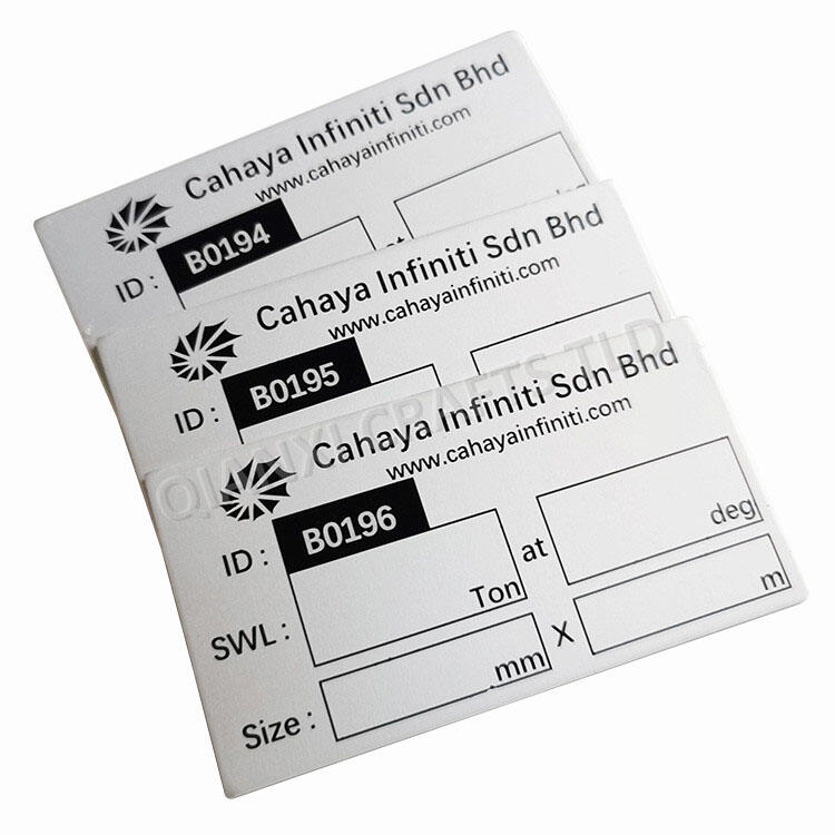 Custom Anodised Metal Name Plate Anodized Aluminum Nameplates