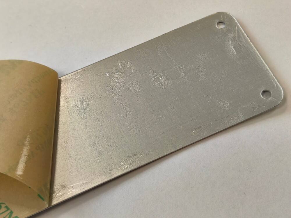 Almajdouie Stainless Steel Etched & Filled Nameplate Replication Customization Case6