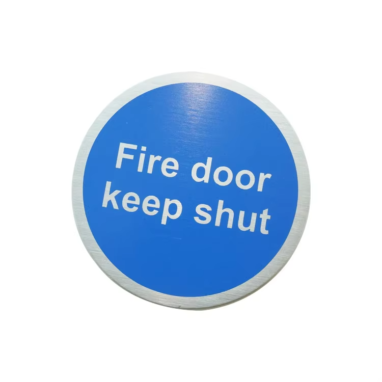 QX Manufacturer Aluminum Coils Trim Sign Color Coated Aluminum Metal Fire Escape Sign