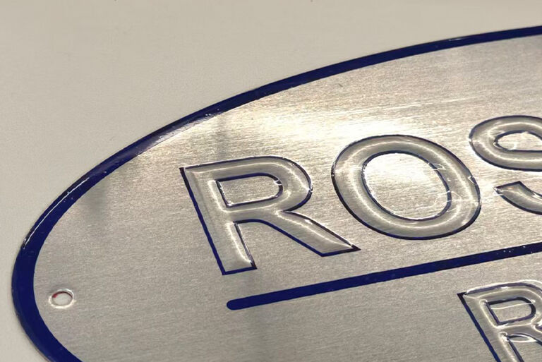 Embossing Process for Labels & Nameplates