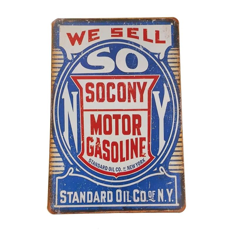 Retro Metal Poster Printing Assorted Tin Sign Wholesale for Bar Garage Wall Decor Funny Metal Signs Vintage Tin Sign