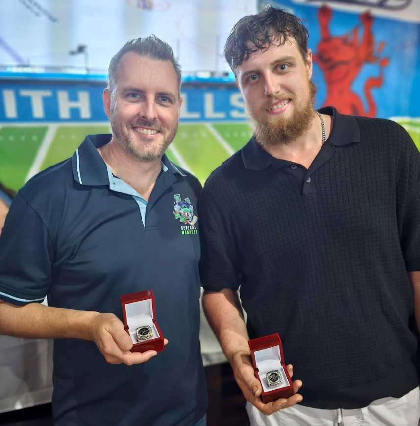 Australia Drop Bears lce Hockey Championship Ring