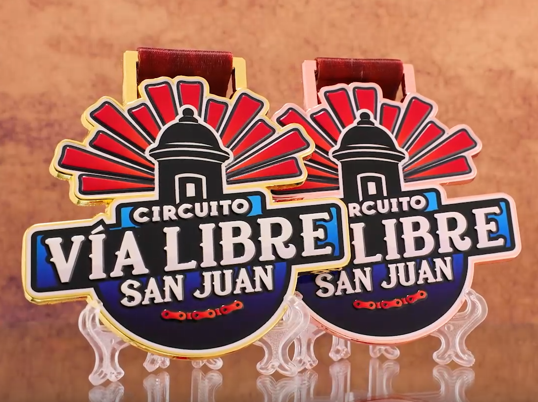 Argentinska Andes Mountain Bike & Running Finisher medalje u zlatu / bakru