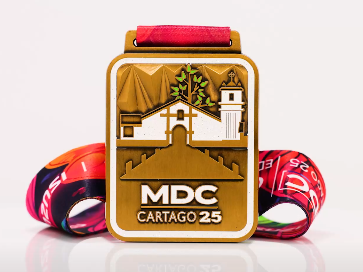 Event medals in Cartago, Costa Rica