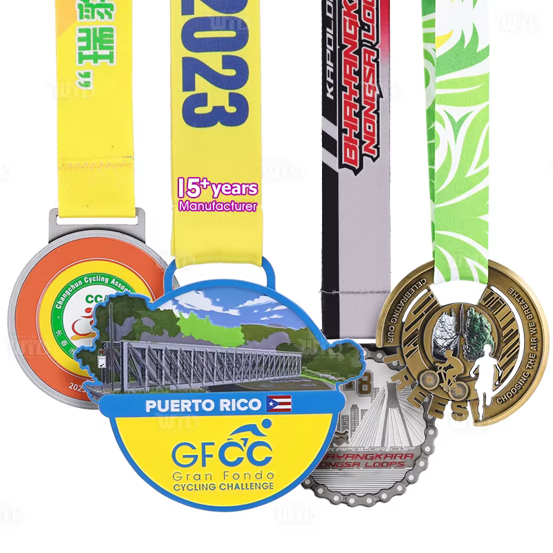 Cyklistické medaile: Proč je pro závody důležitá dodání včas?