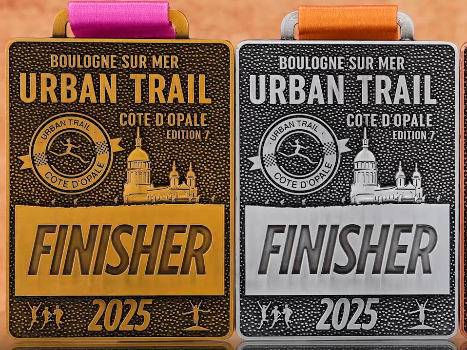 Medalja za urbani tečaj Boulogne-sur-Mer: zbirka znamenitosti in obale 2025