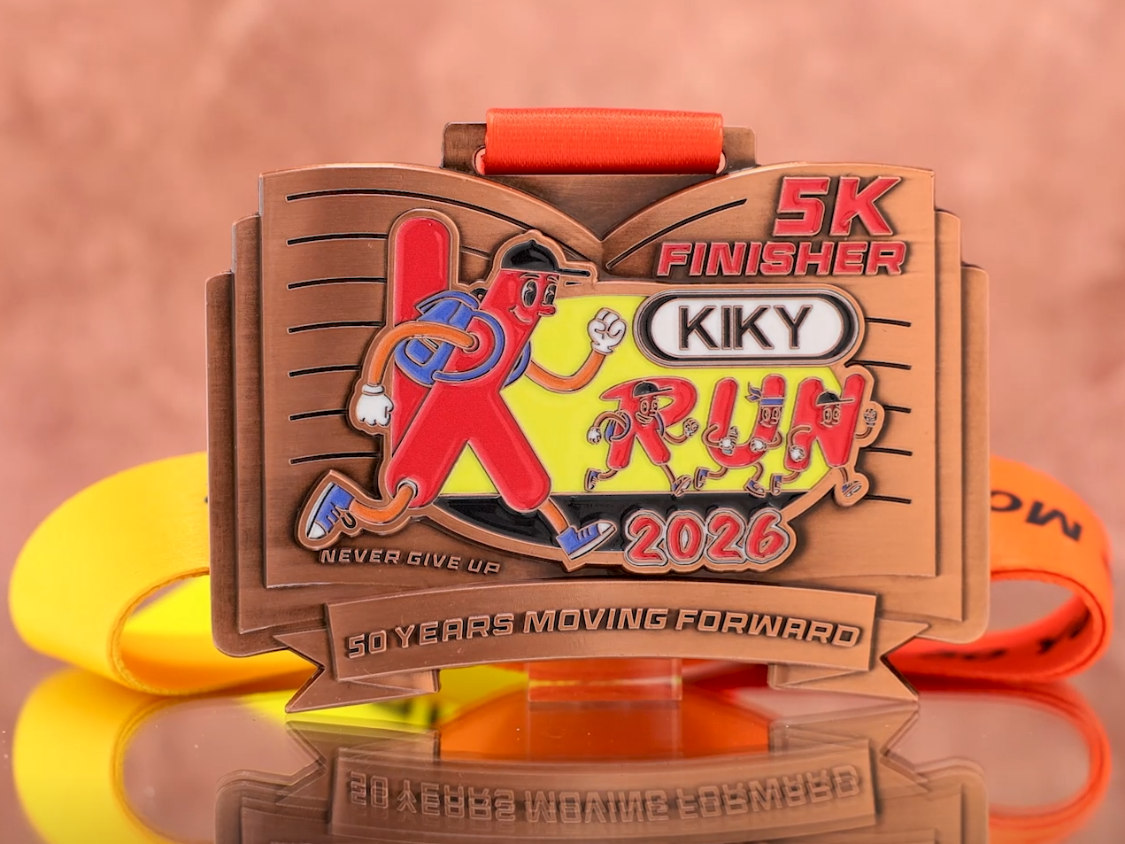 Customized medals for marathon sports events