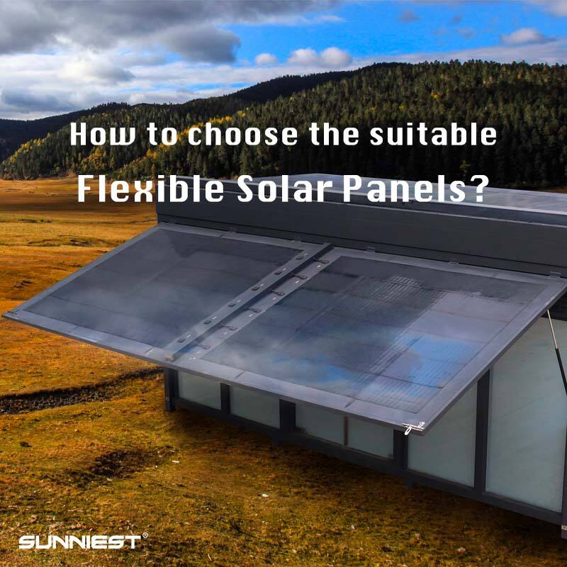 How to choose the suitable flexible solar panels?