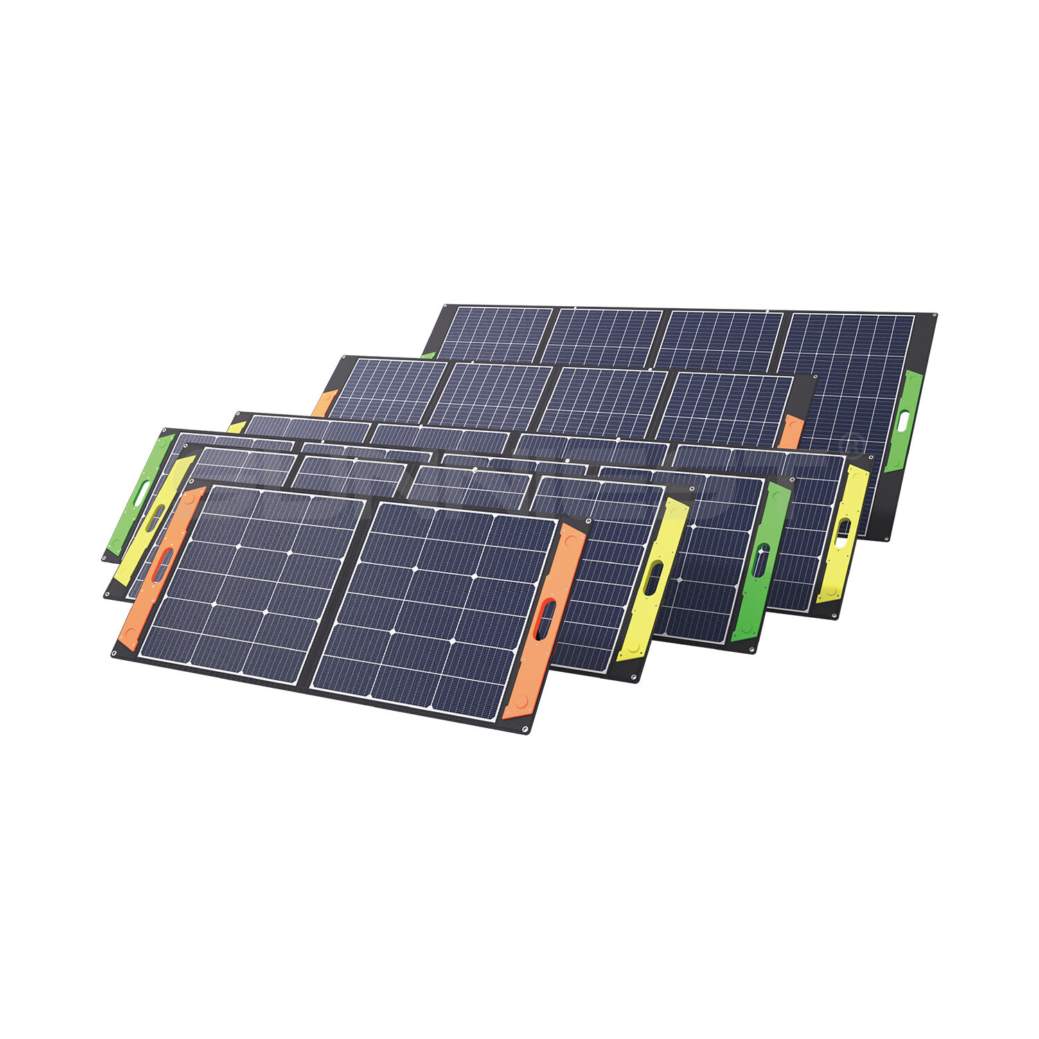 Monocrystalline SUNMFD 100W to 400W Foldable Solar Panels for Camping