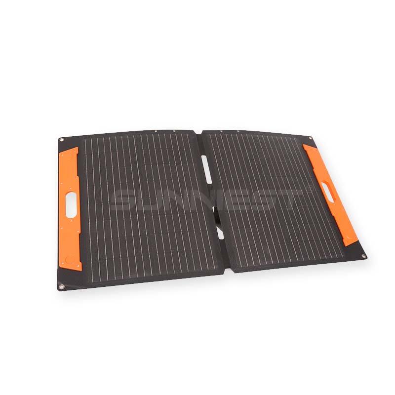 100W Folded Mono Silicon ETFE Foldable Solar Panels