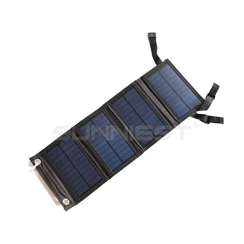 Customizable Size PET Phone Size Portable Foldable Solar Chargers