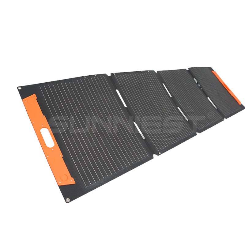 200W Portable Foldable Lightweight Solar Panel with Stable Outputs