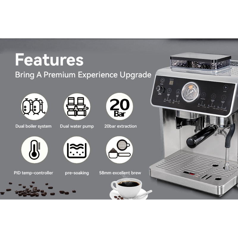 Semi-Automatic Coffee Machine EM650