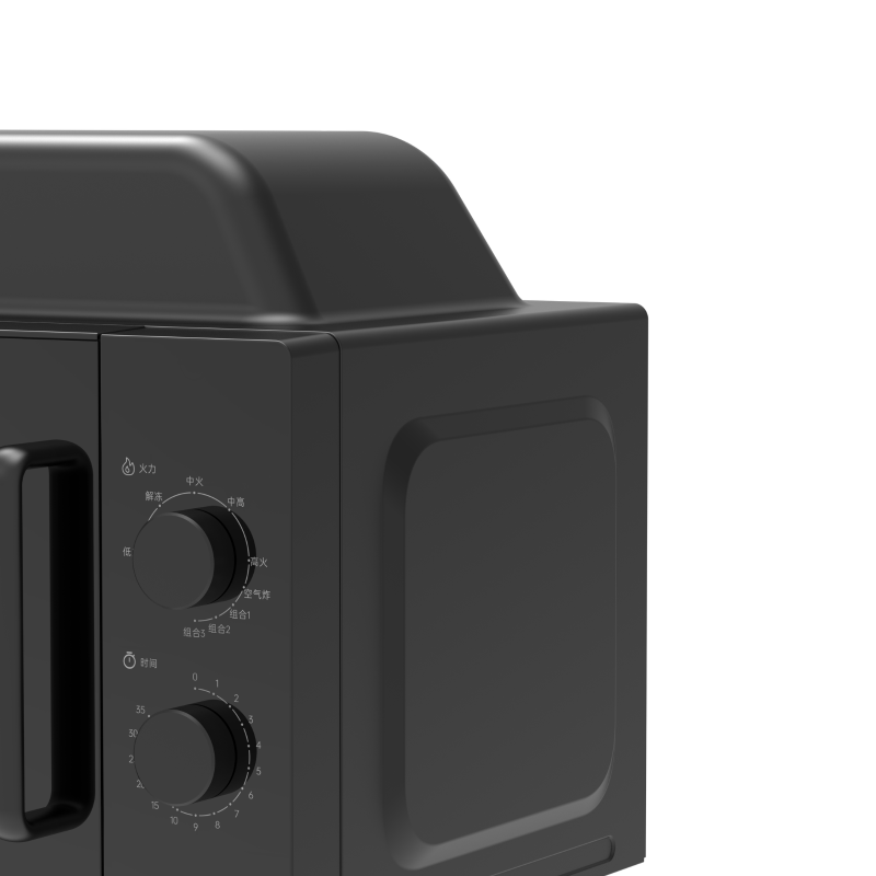 20L Air - Fry Microwave Oven  Black