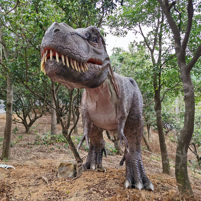 Animatronic T-REX Dinosaur Statue for Forest Jungle Park Display