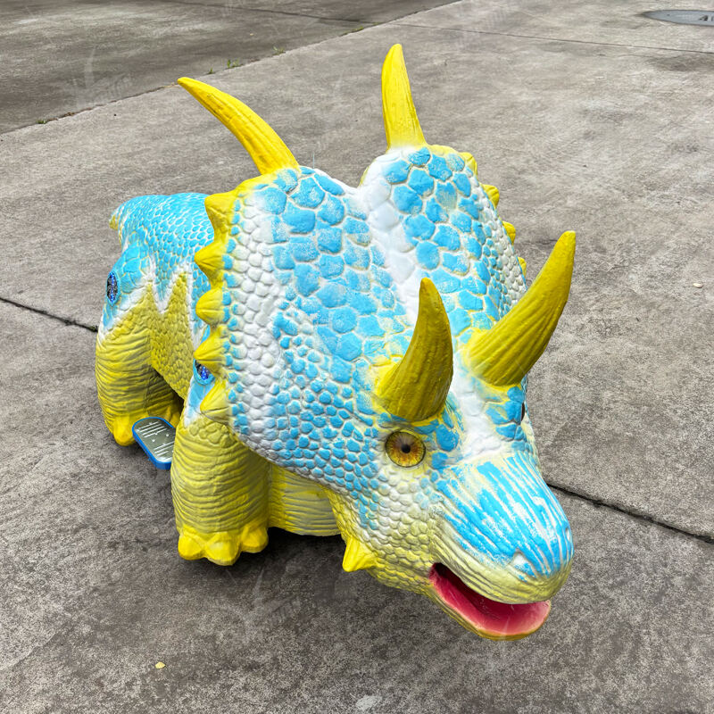 Realistic Animatronic Dinosaurs Rideable Cars Battery-Powered Dinosaur Toy for Kids for Home Playhouse Shopping Mall Public