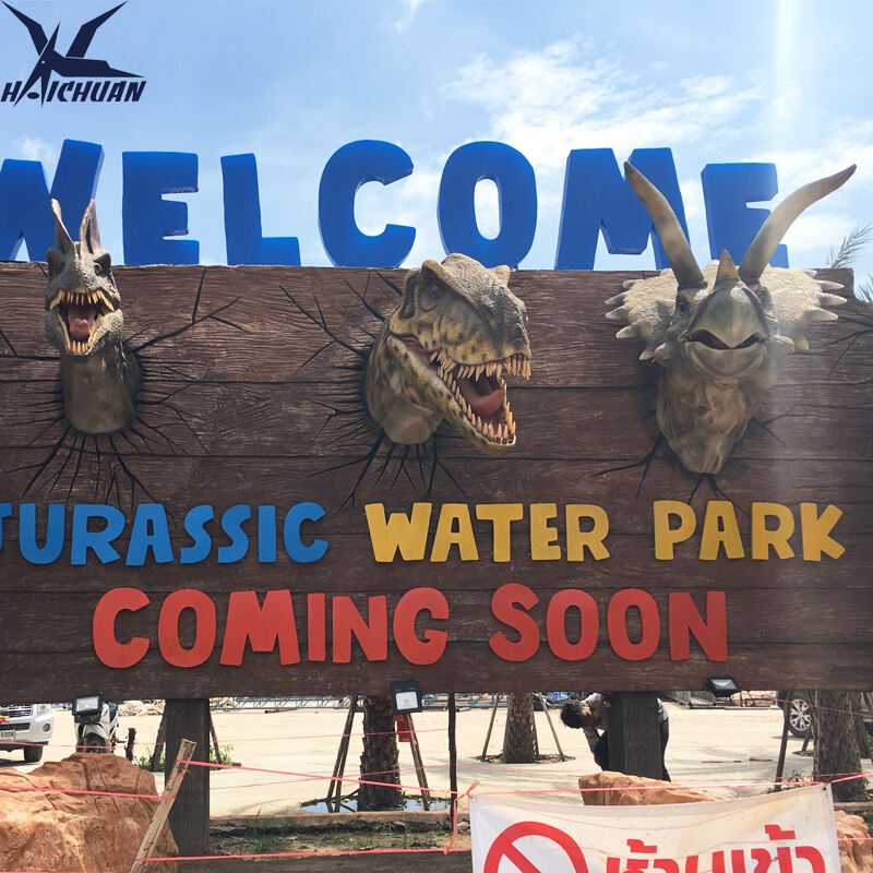 Dinosaur Jurassic park project in Thailand