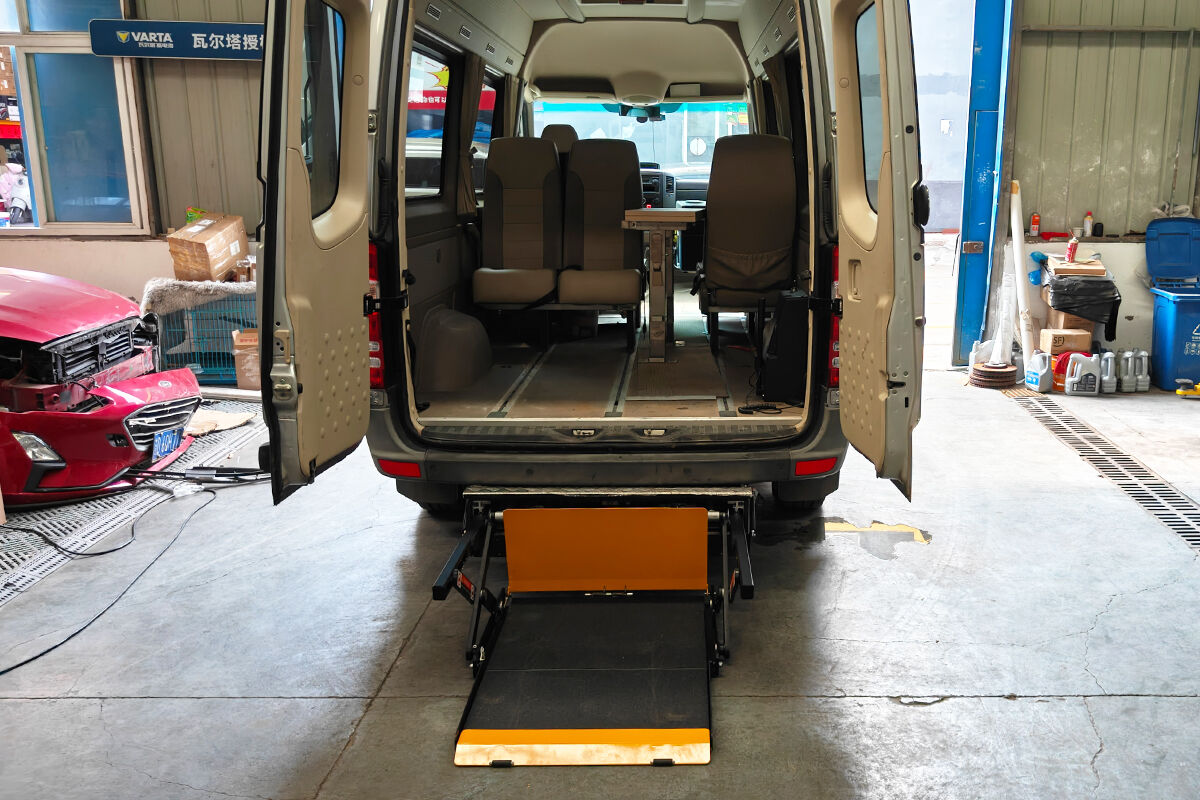 mercedes benz sprinter tailgate wheelchair lift-5