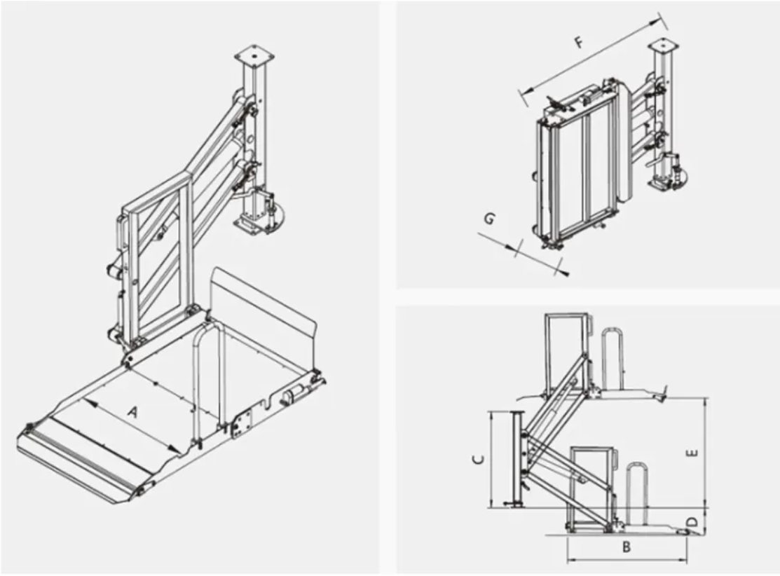 WL-T-1600 Wheelchair Lift supplier
