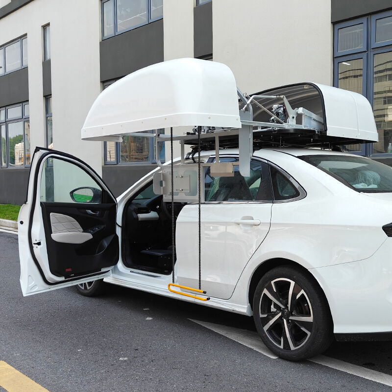 Barrier-free self-driving Car Modification